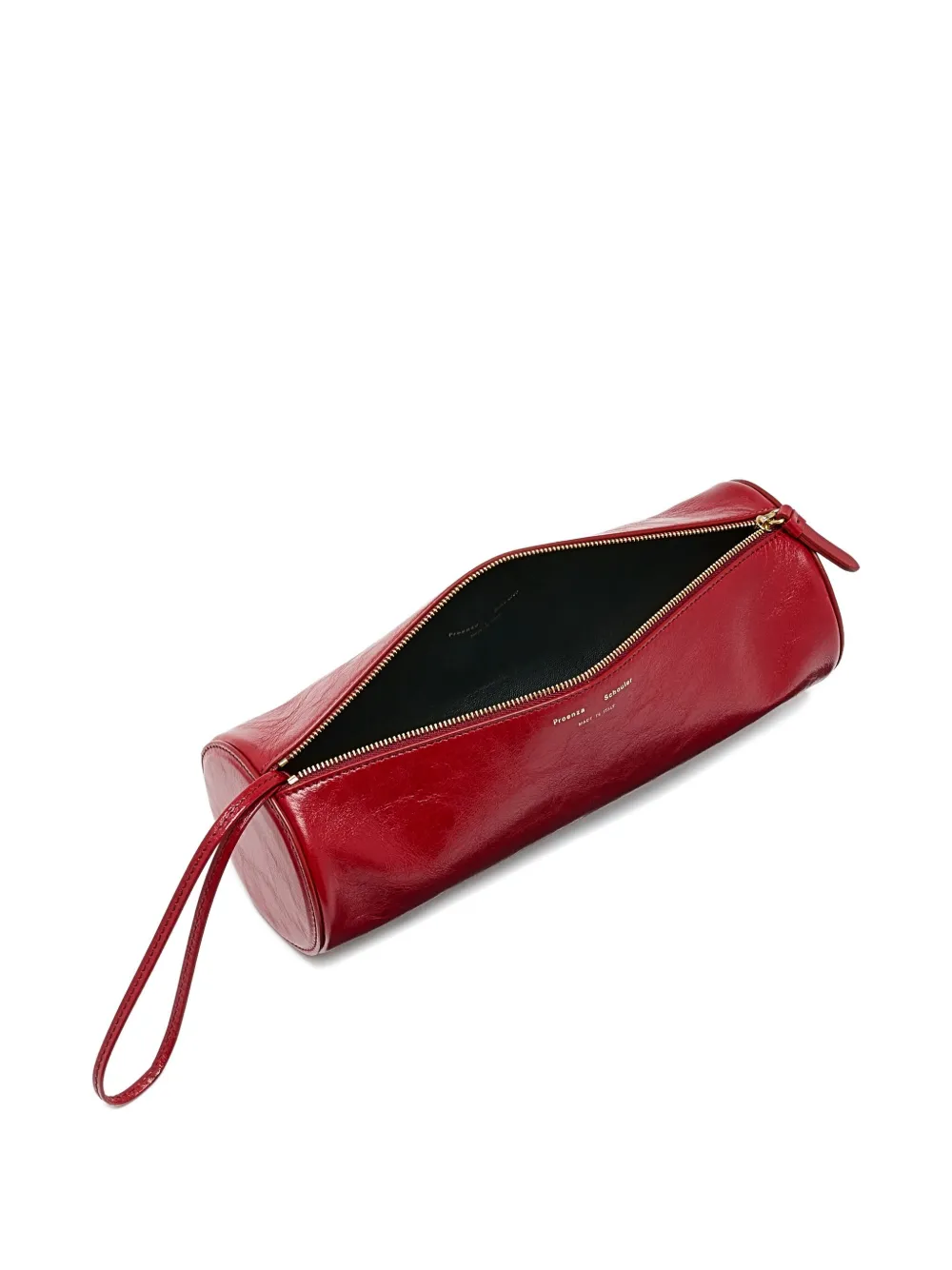 Proenza Schouler Cilindervormige leren clutch Rood