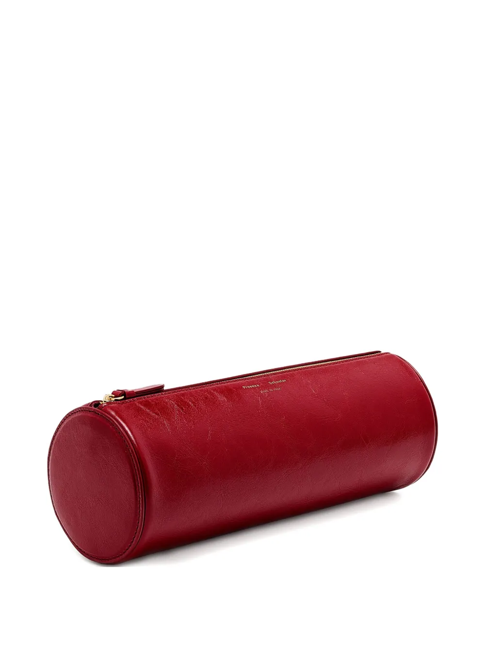 Proenza Schouler Cilindervormige leren clutch Rood