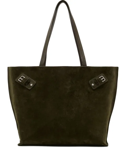 Proenza Schouler buckle-detail suede tote bag