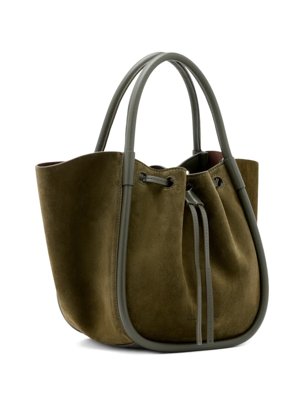 Proenza Schouler Shopper met trekkoordsluiting Groen