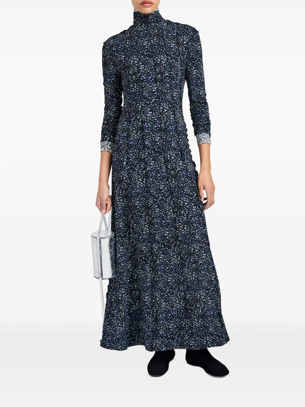 Proenza Schouler White Label turtleneck ruffled maxi dress | Day Dresses | Image 2