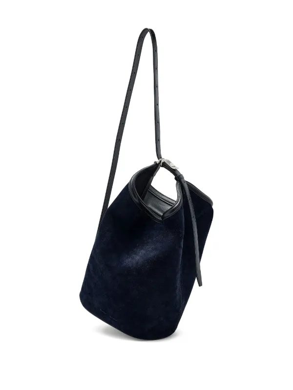 Proenza Schouler スエードレザーハンドバッグ | ブルー | FARFETCH JP