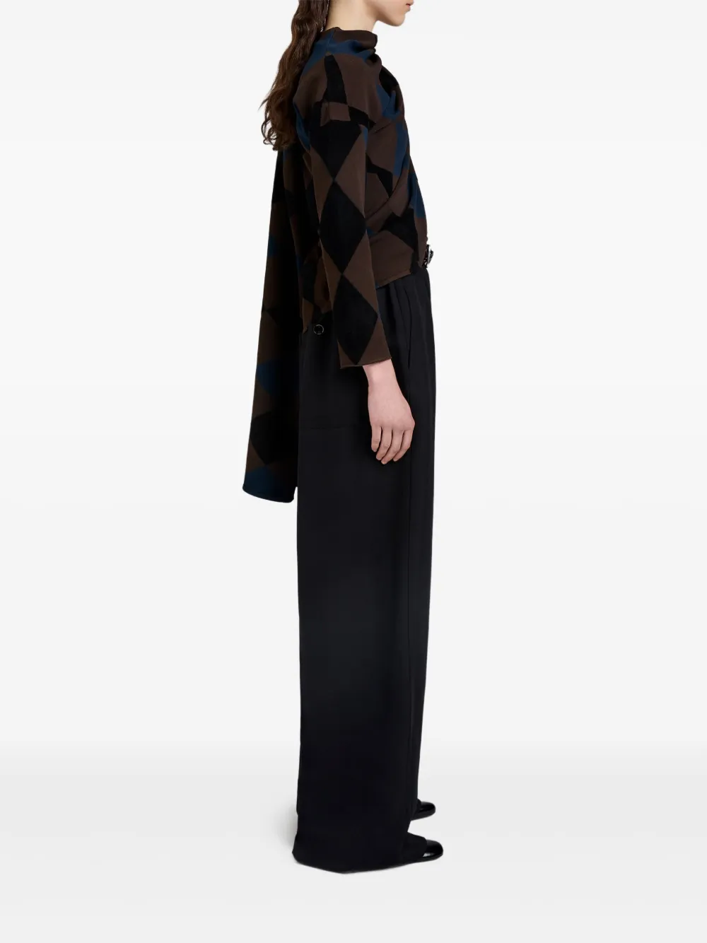 Proenza Schouler High-waisted Trousers In Black
