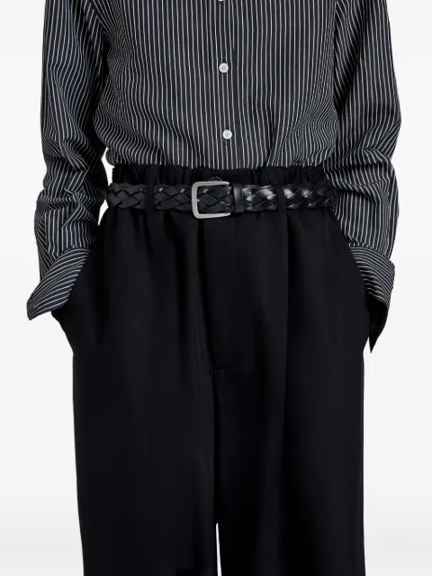 Proenza Schouler wide-braid leather belt