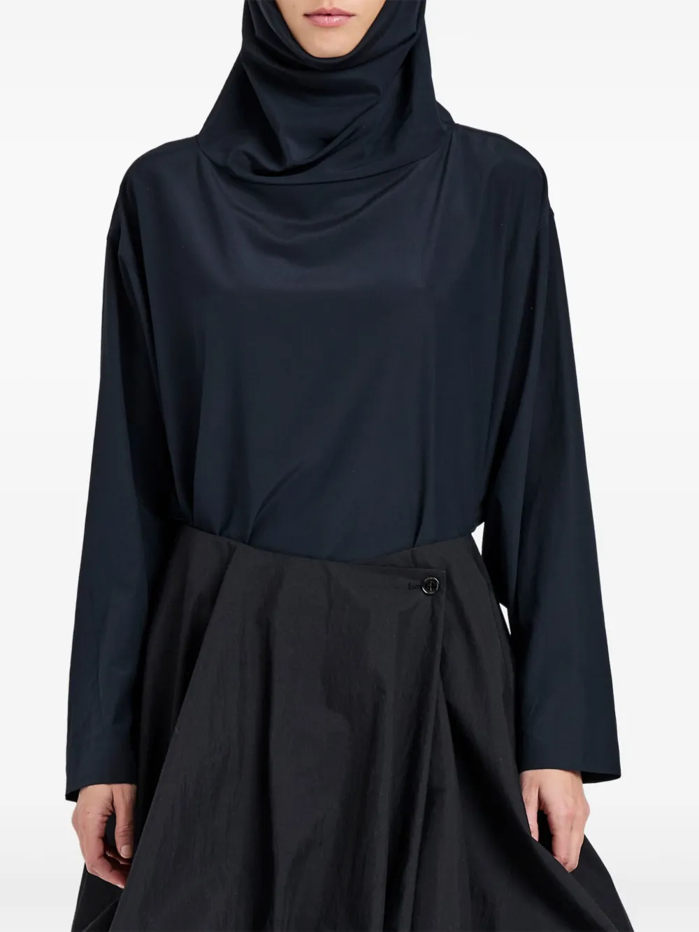 Proenza Schouler T-shirt met col Grijs