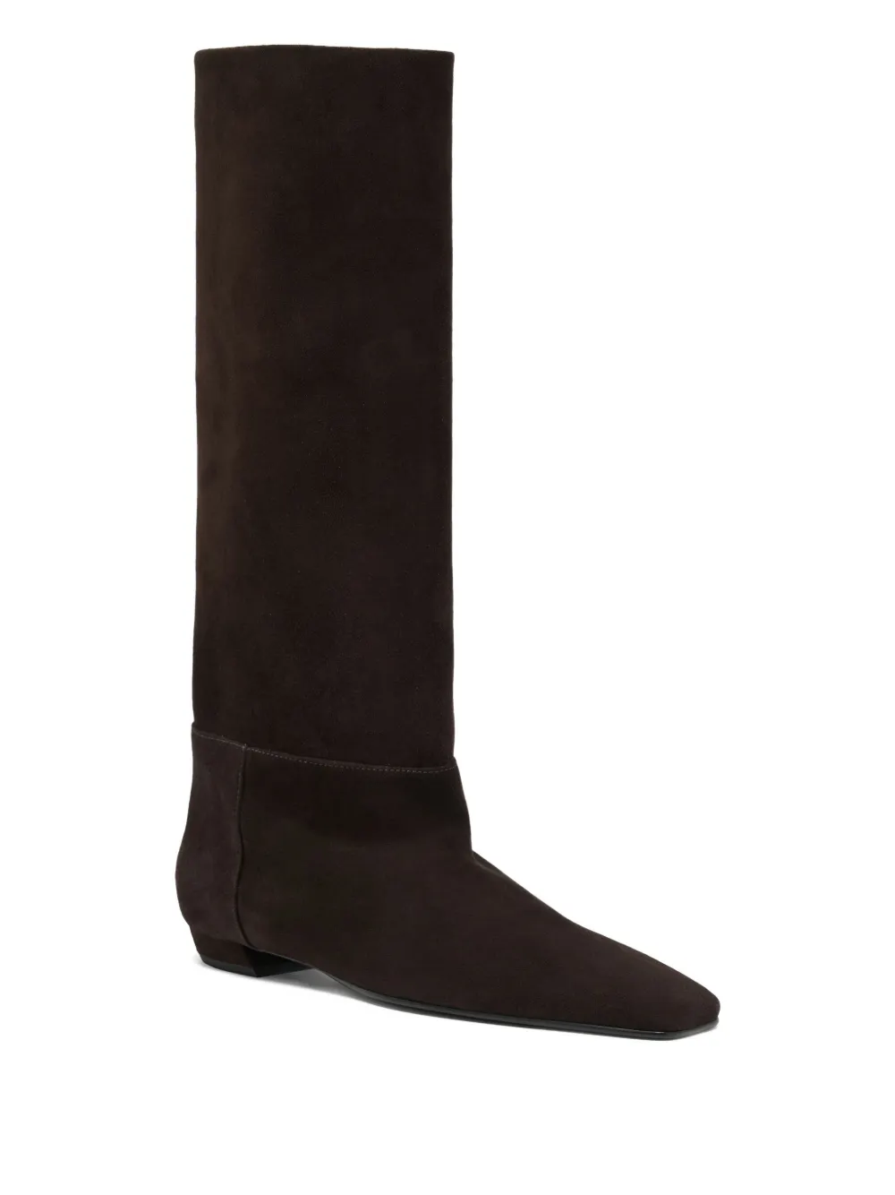 Proenza Schouler suede knee-high boots Brown