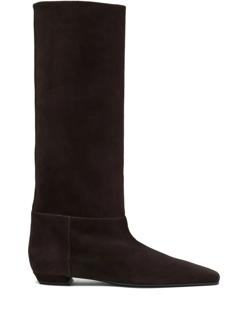 Proenza Schouler suede knee-high boots Brown