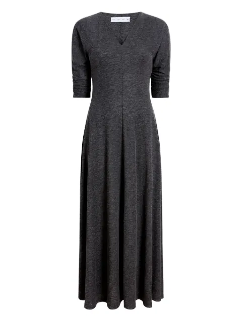 Proenza Schouler White Label Livia V-neck flared midi dress