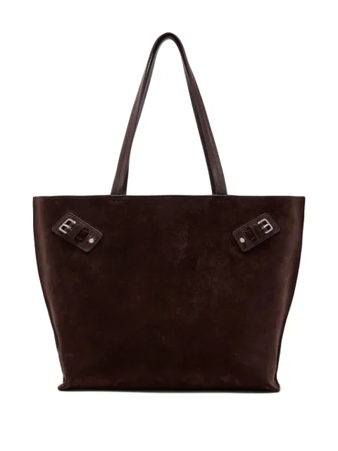 Proenza Schouler large Days buckle-detail suede tote bag