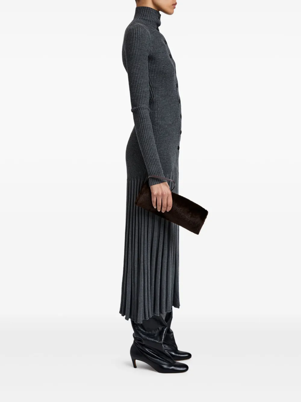 Proenza Schouler cylindrical clutch bag | Brown | Image 1