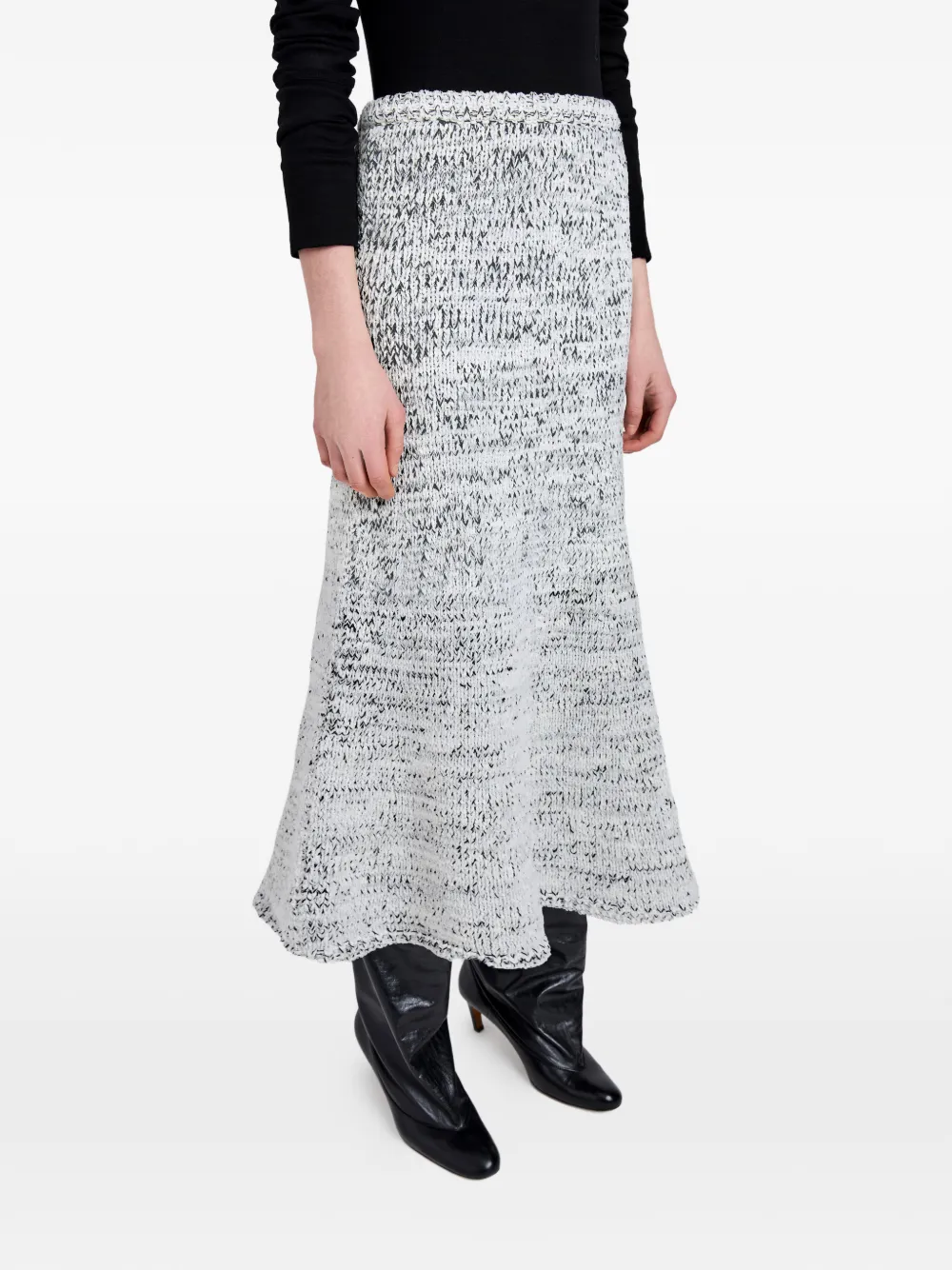 Proenza Schouler White Label Kerry midi-rok met A-lijn Wit