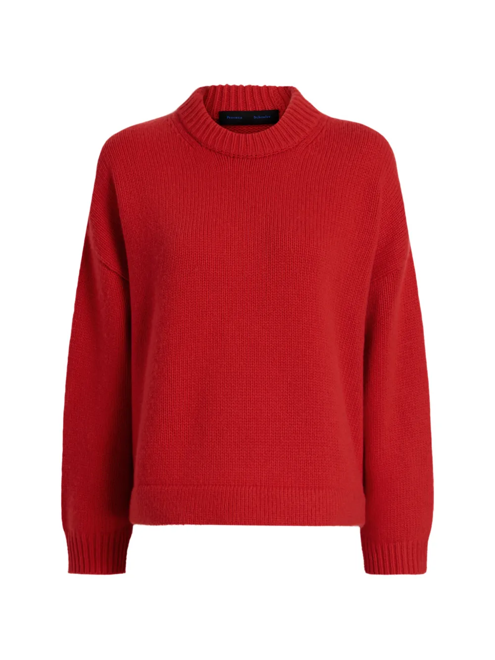 Proenza Schouler Kasjmier trui met ronde alsh Rood