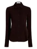Proenza Schouler White Label Maddi button-down collared shirt - Brown