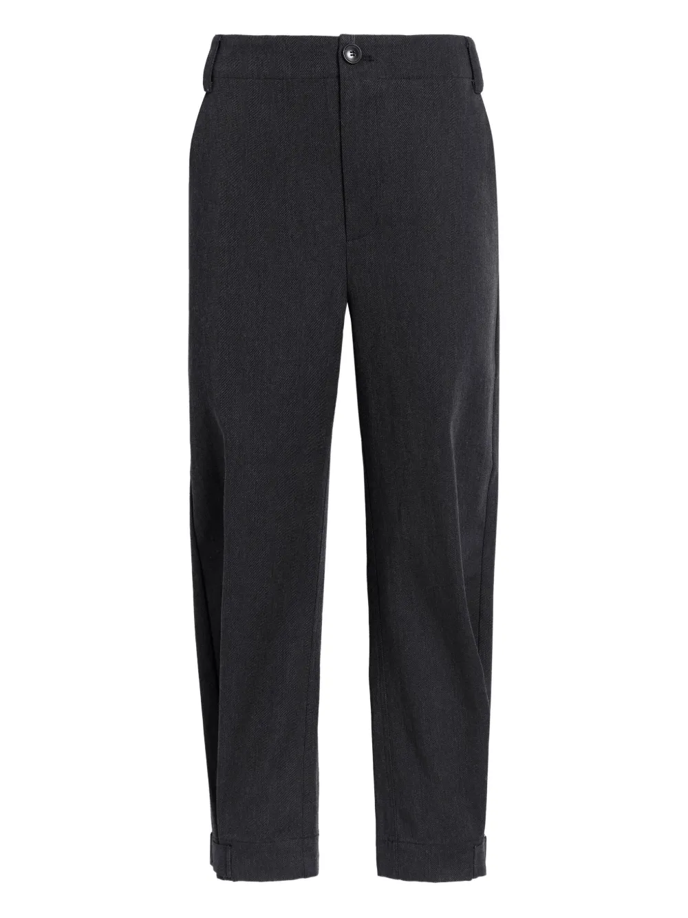 Proenza Schouler White Label Kay Button-fastening Cuffed Trousers In Blue