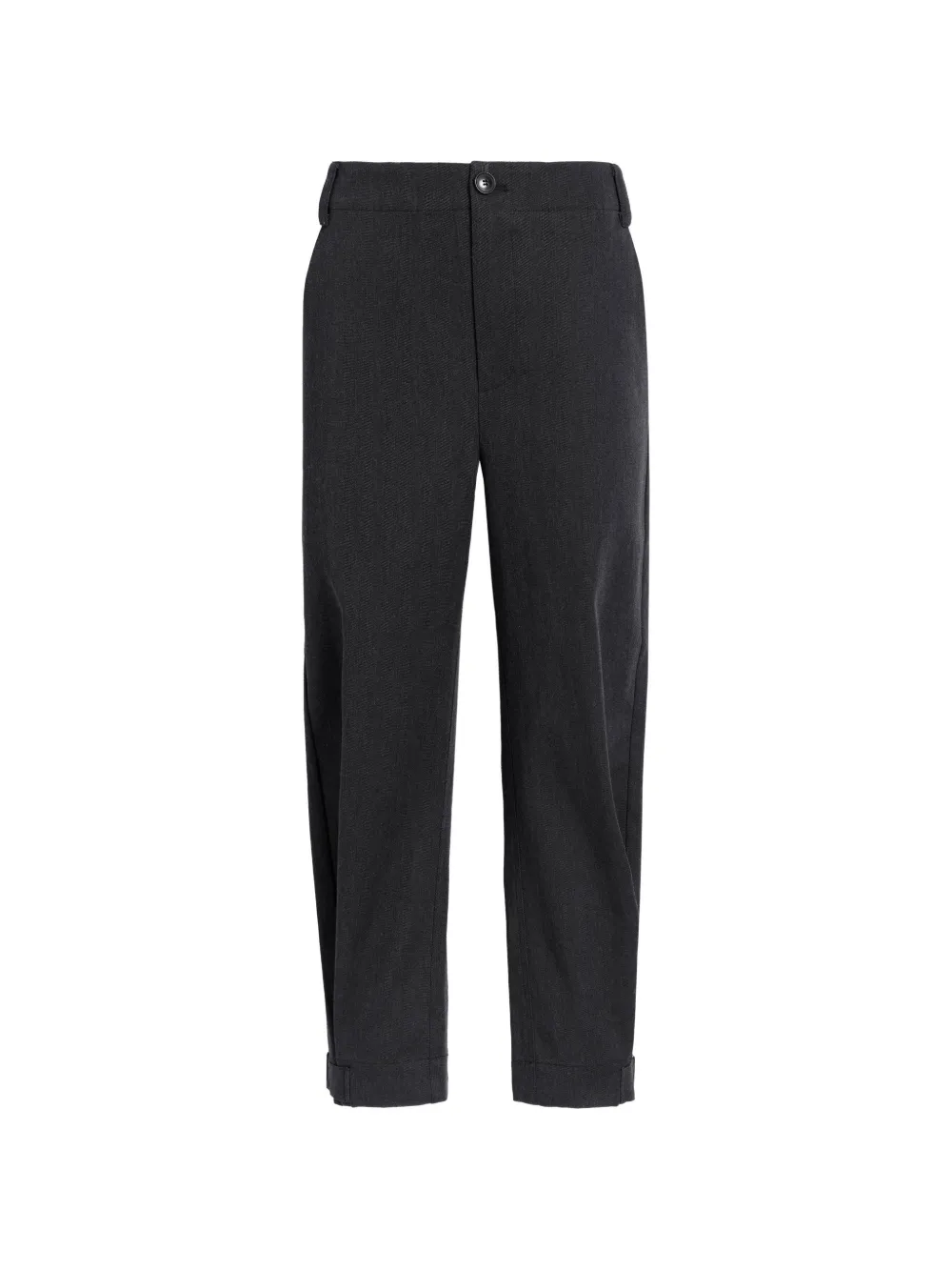 Proenza Schouler White Label Kay broek met knoopsluiting en manchetten Blauw