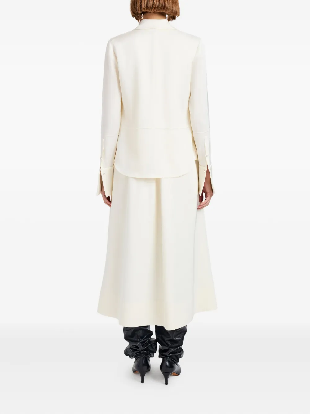 Proenza Schouler White Label Maddi button-down blouse Wit