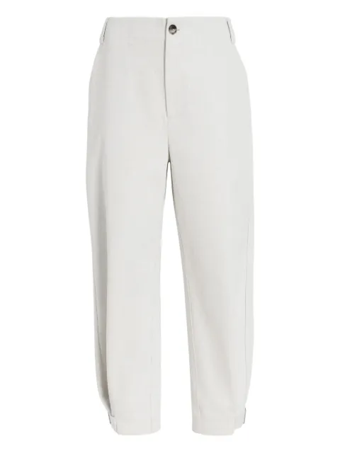 Proenza Schouler White Label Kay button-fastening balloon trousers