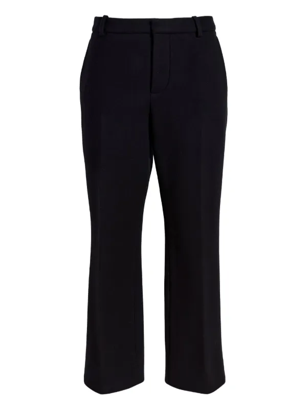 Proenza Schouler Belt-loops Tailored Trousers in Black