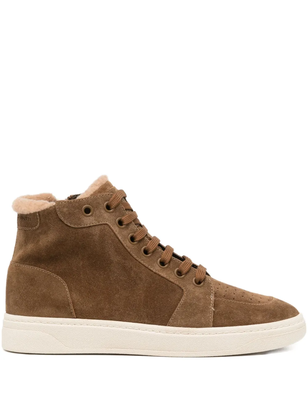 Giuseppe Zanotti lace-up high-top sneakers Brown