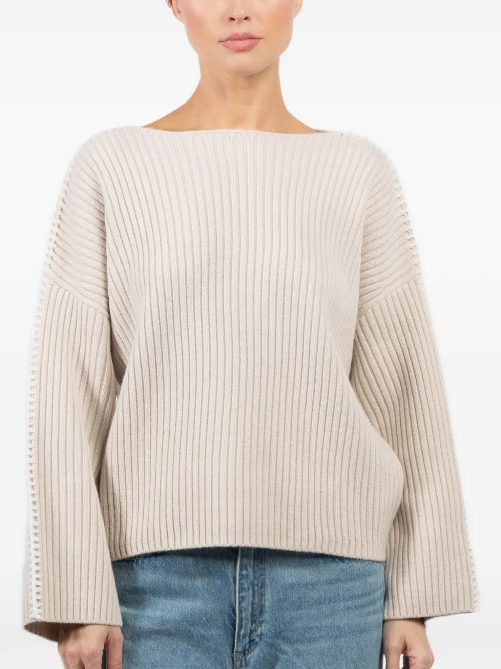 rag & bone Ingrid ribbed sweater - Toni neutri