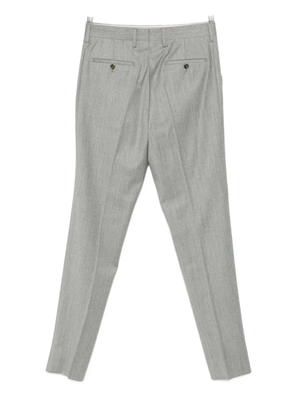Lardini Straight-leg Trousers In Gray