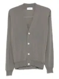 Lardini virgin wool cardigan - Grey