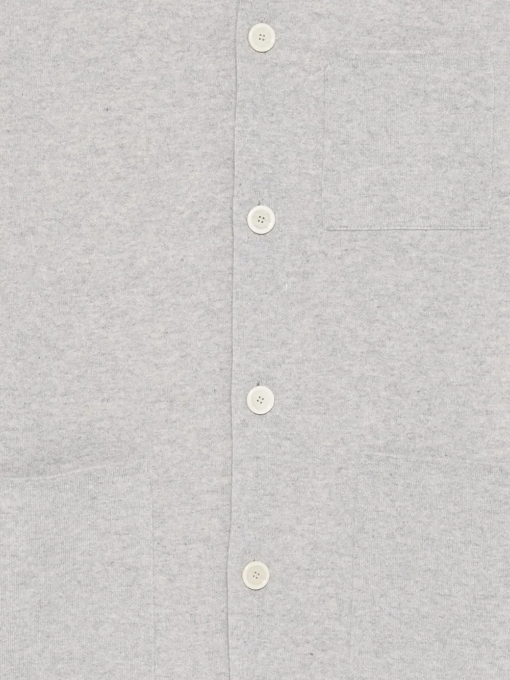 Lardini Shirtjack van wolblend Grijs