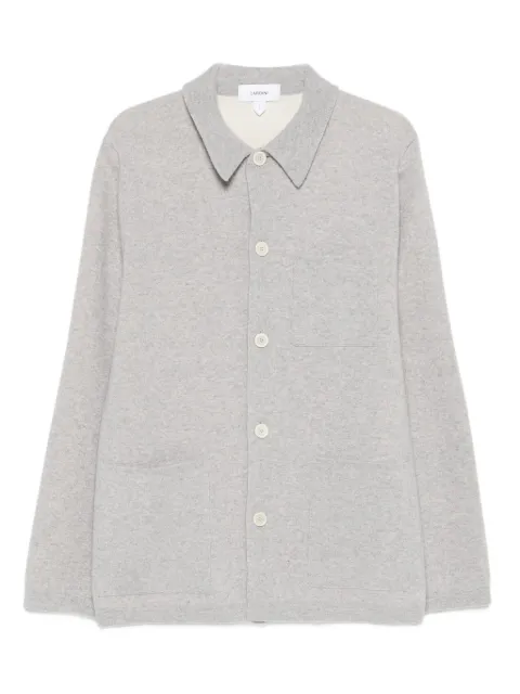 Lardini wool-blend shirt jacket