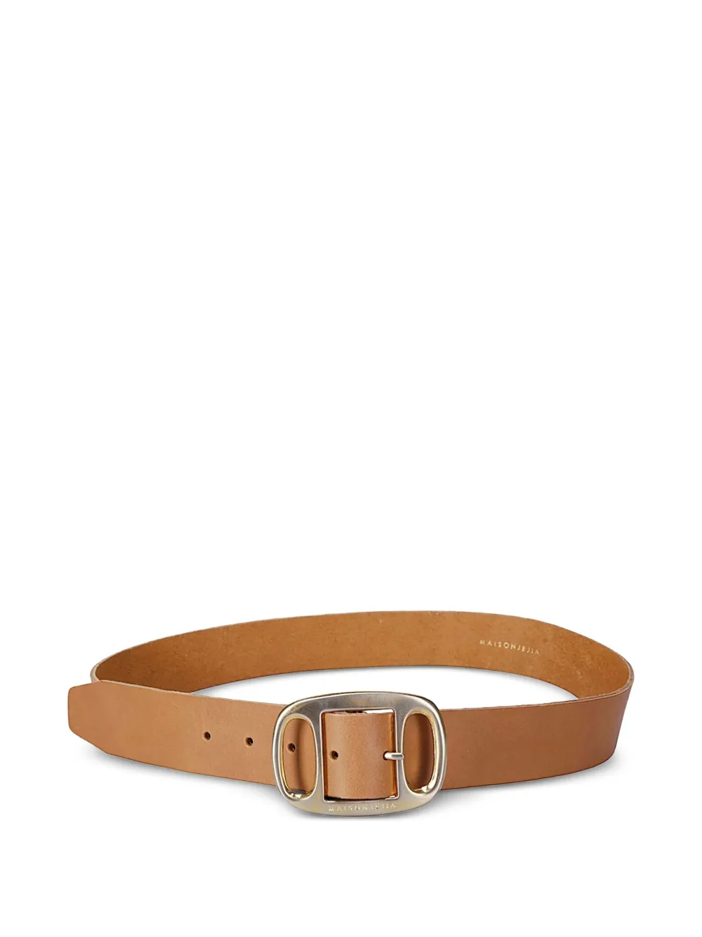 Jejia leather buckle belt | Brown | Image 1