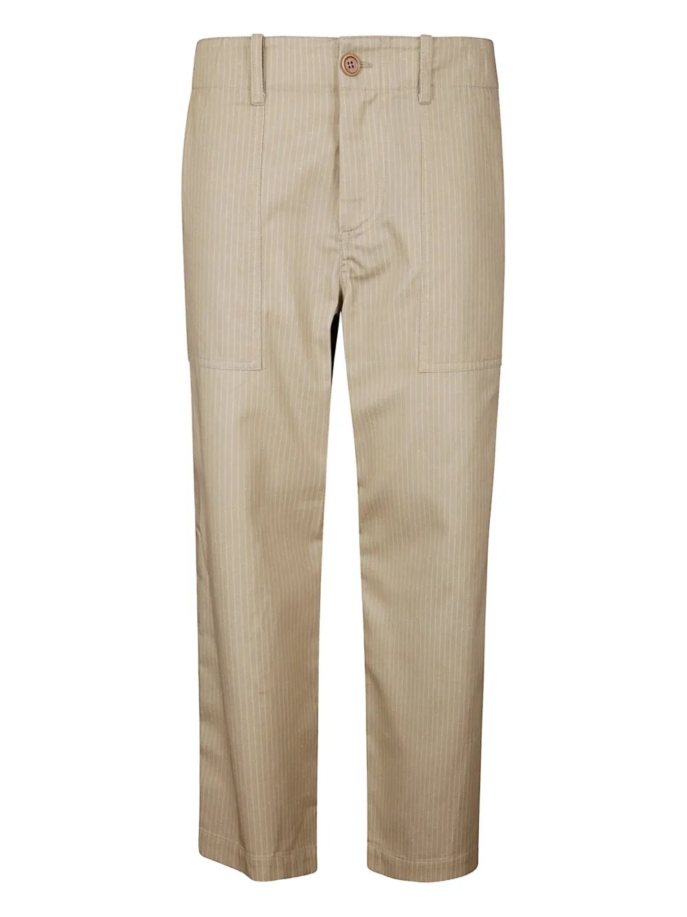 Jejia Camille pinstripe pocket trousers | Neutrals | Image 1