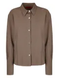 THELATEST long-sleeved button-up shirt - Brown