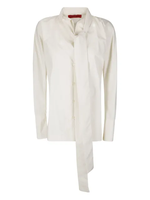 THELATEST tie-neck cotton shirt