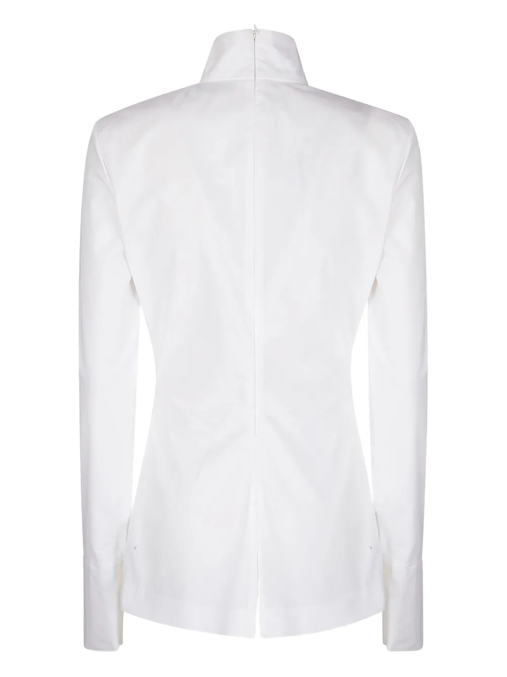 THELATEST high-neck poplin blouse - Wit