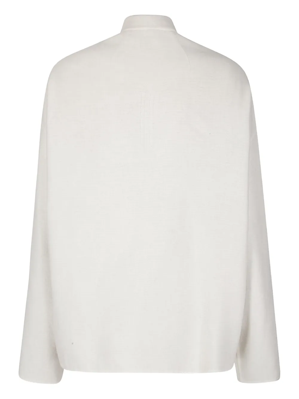 Rick Owens Island Overlap Jacket In Neutral