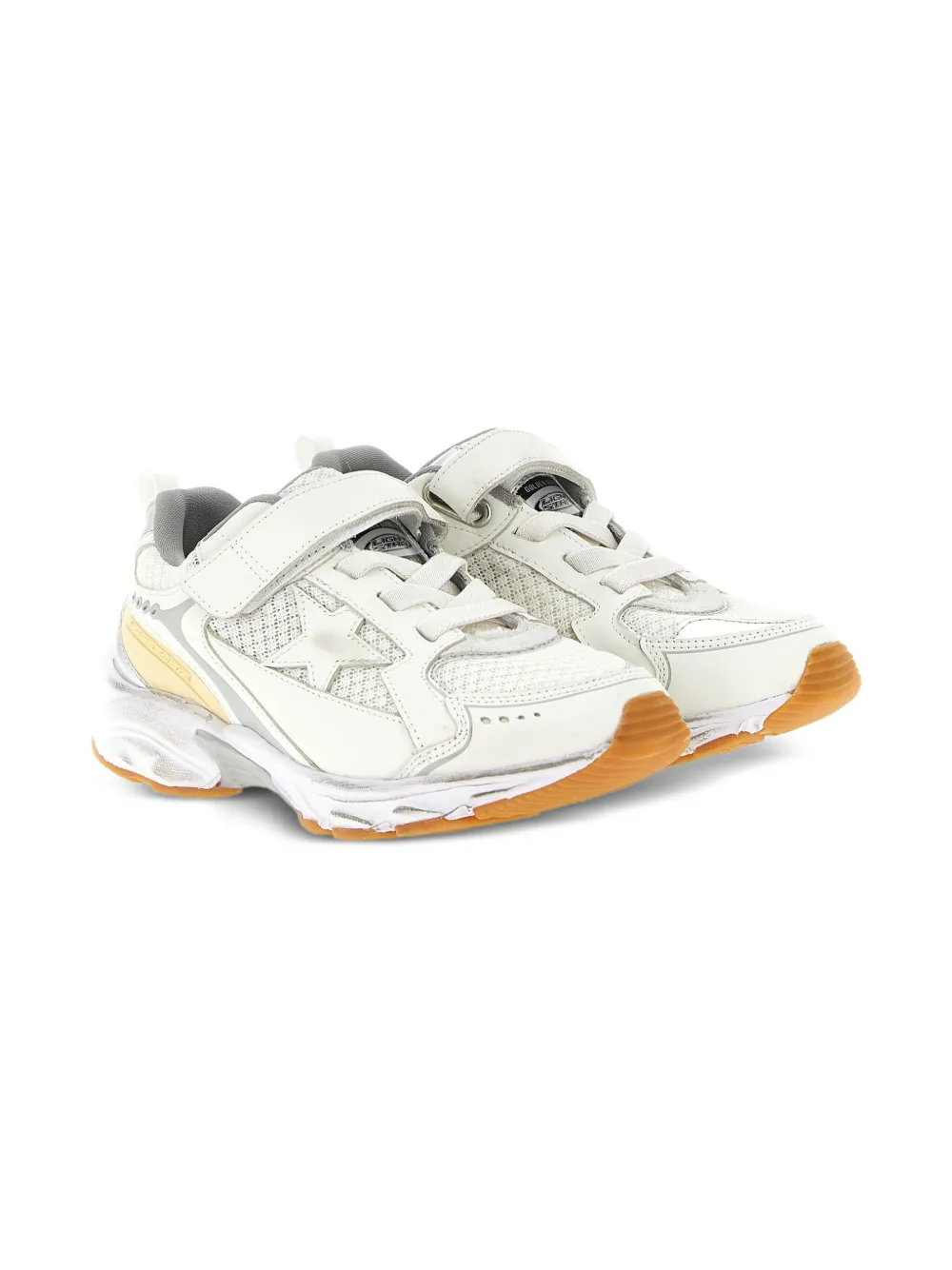 Golden Goose Kids touch-strap sneakers White