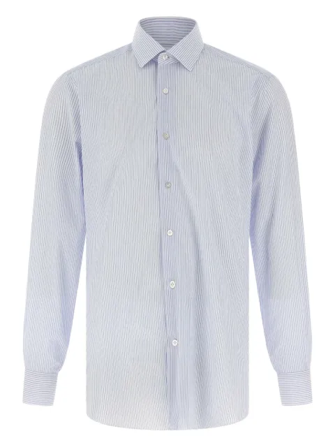 Barba striped-pattern shirt