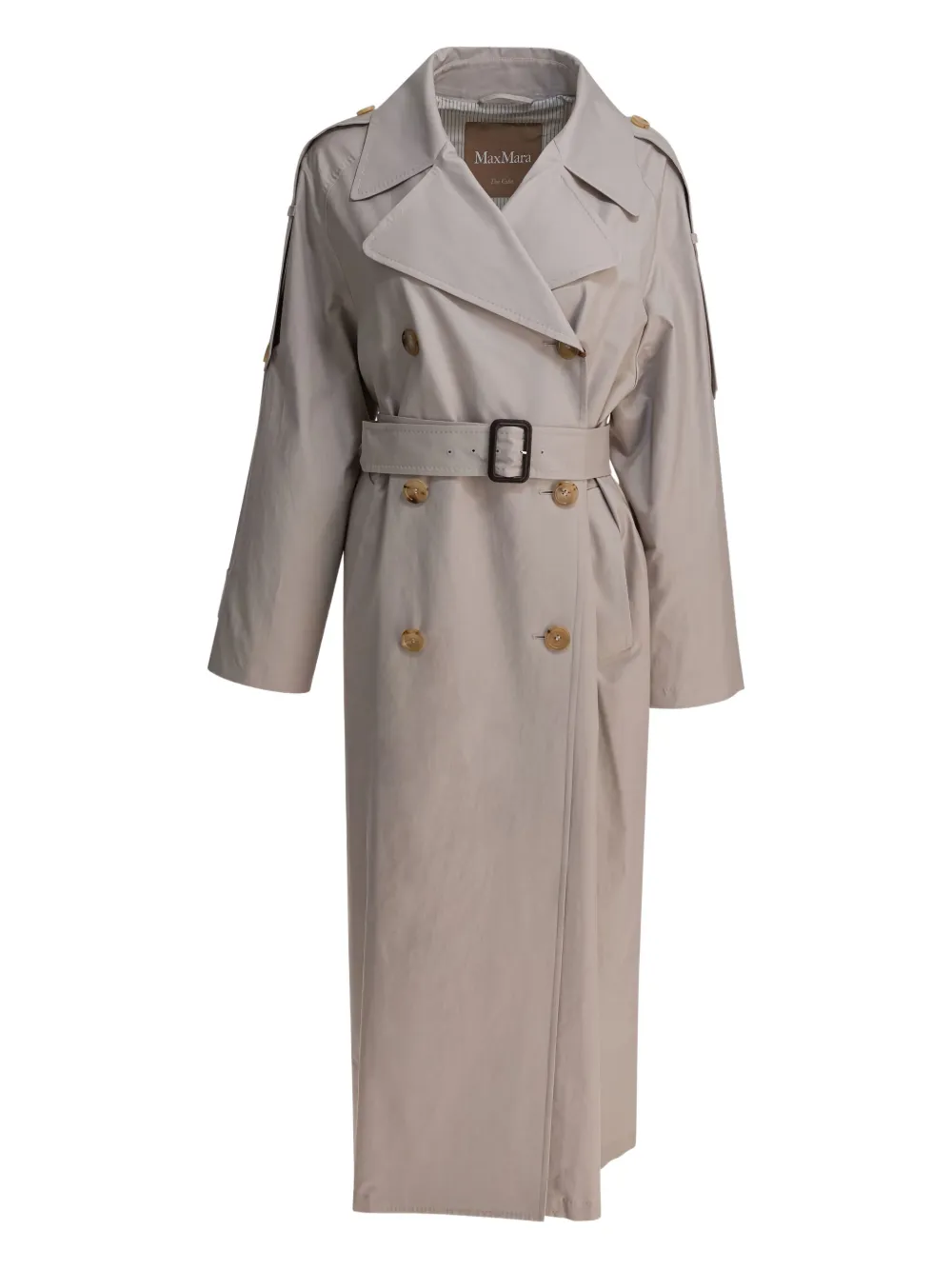 Max Mara belted double-breasted trench coat | Neutrals | Image 1