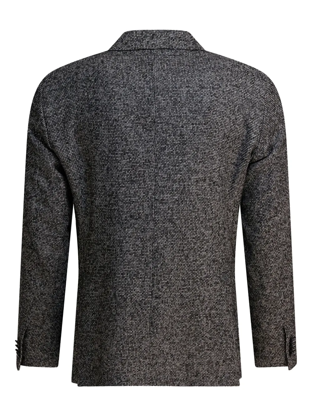 Tagliatore Double-breasted Jacket Front Pockets In Black
