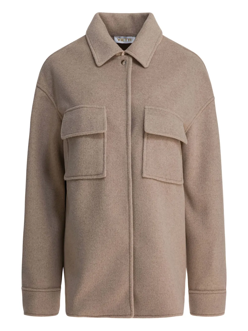 Semper flap-pocket shirt jacket | Neutrals | Image 1
