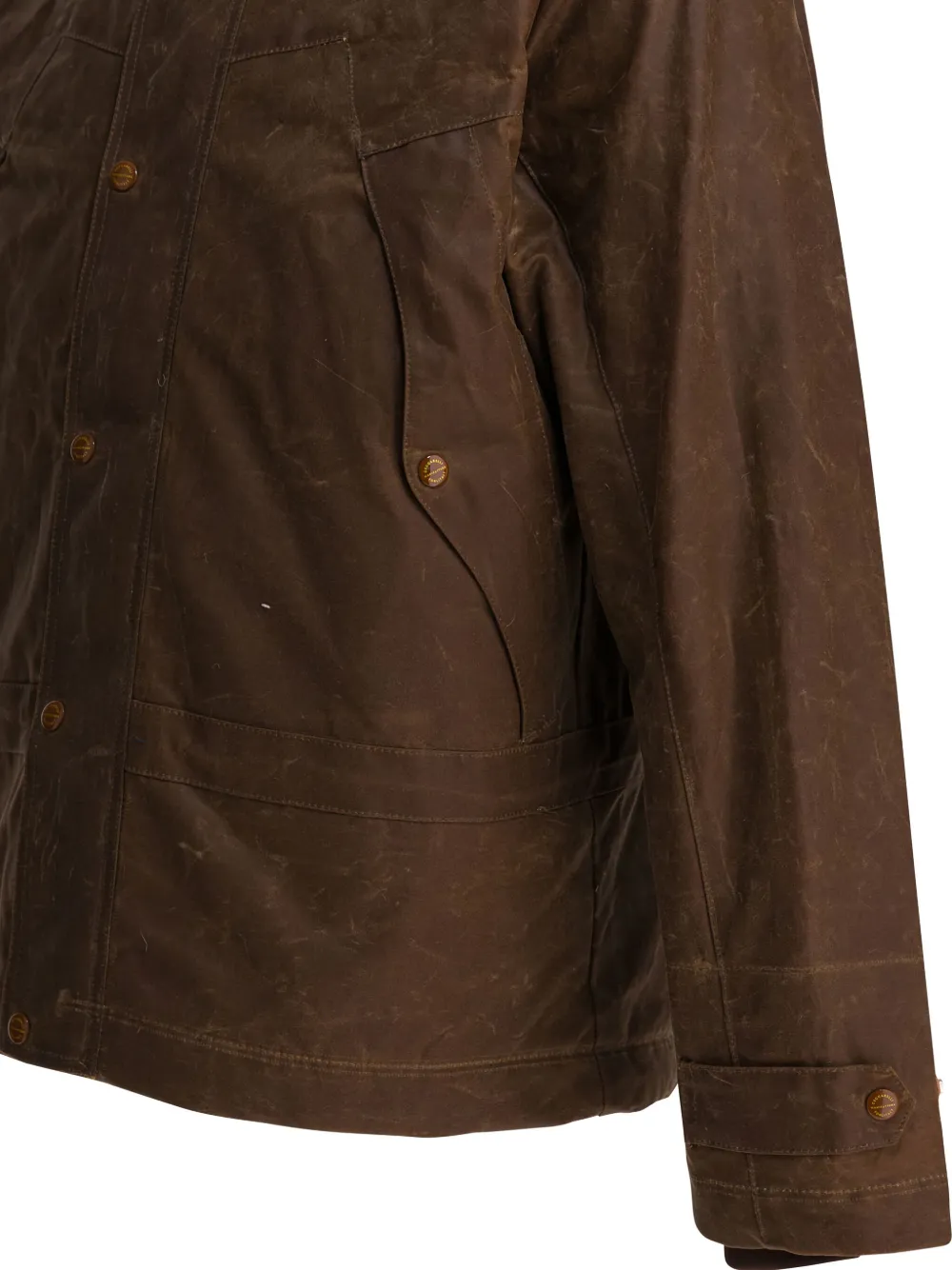 Ceccarelli Hooded Padded Jacket In Brown