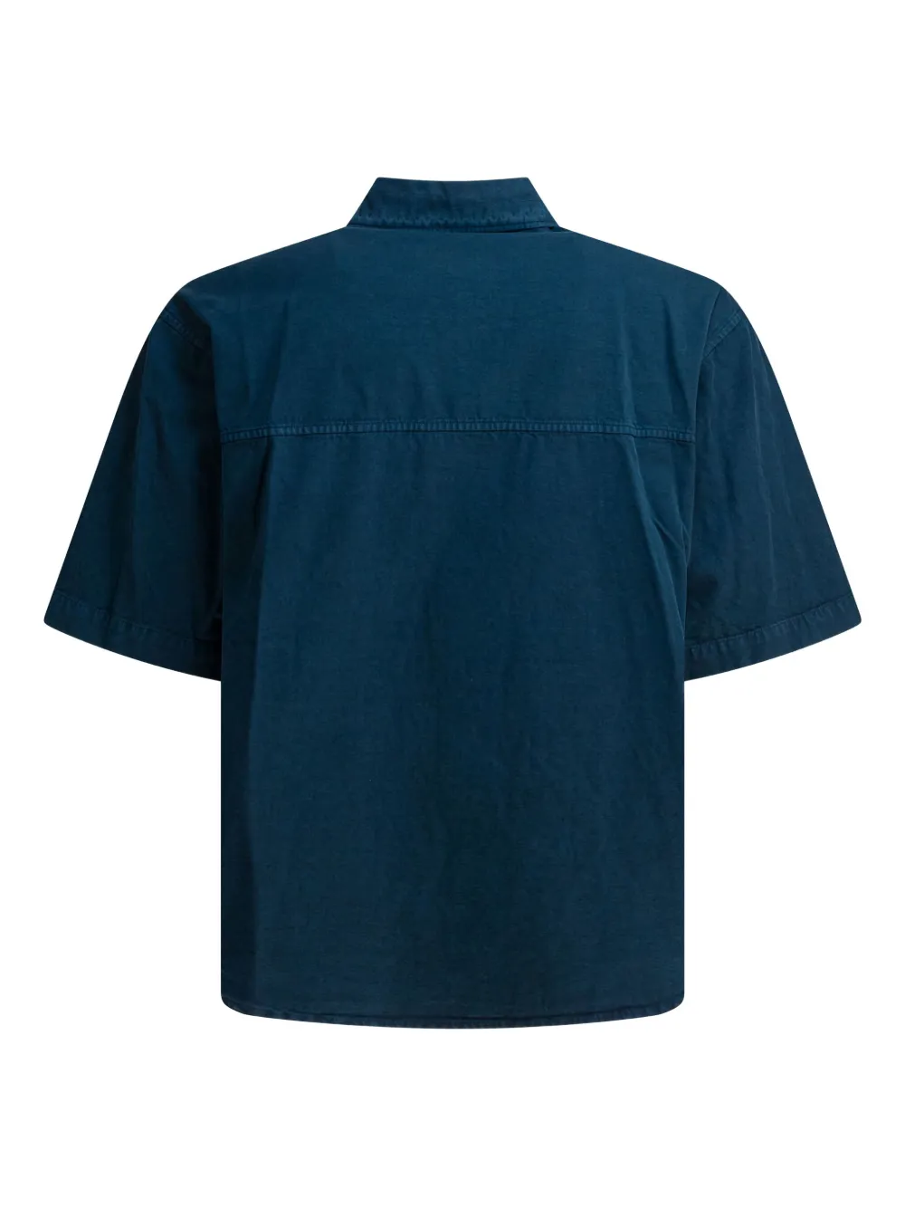 Auralee double-pocket cotton shirt - Blauw