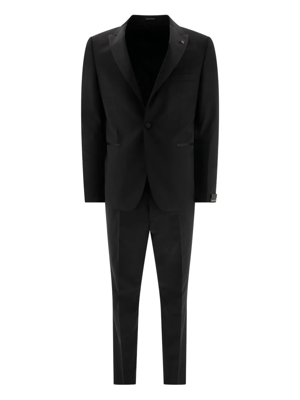 Tagliatore peak-lapel suit - ブラック Tagliatore peak-lapel suit - ブラック