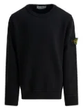Stone Island Junior crew-neck sweatshirt - Black