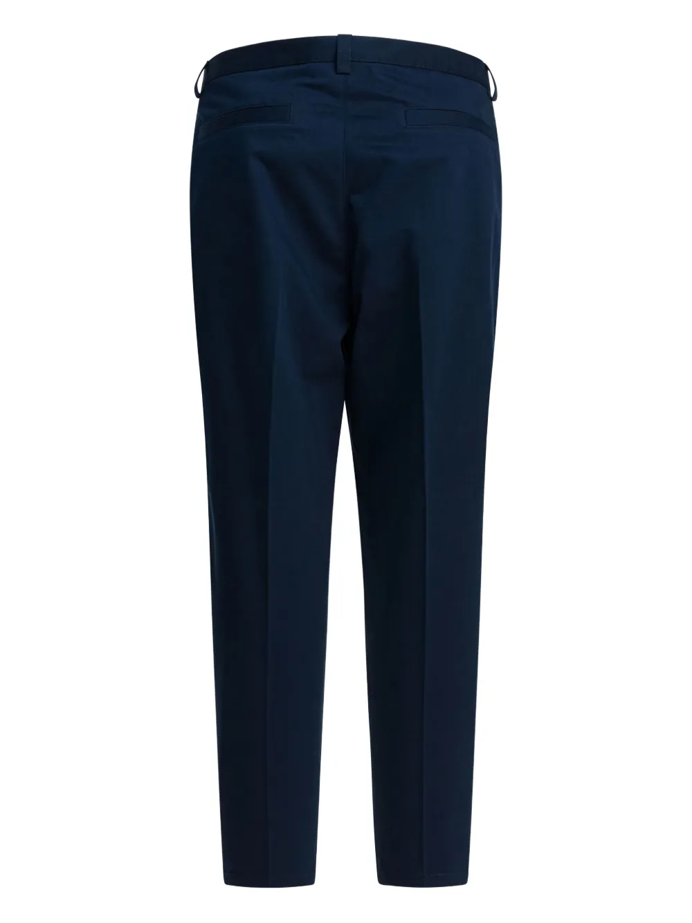 Brunello Cucinelli button-fly cotton trousers - Blauw