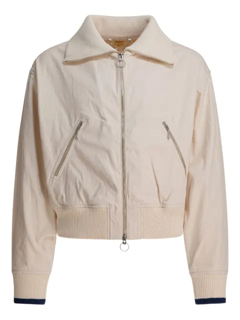 KAPITAL zip-front ribbed-cuff jacket