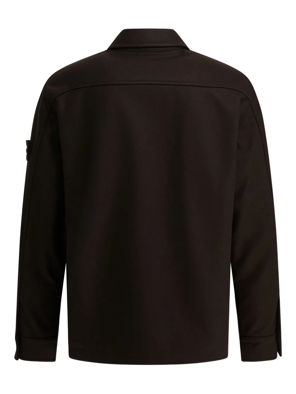 Stone Island patch-pocket buttoned shirt jacket | Shirt Jackets | Image 2