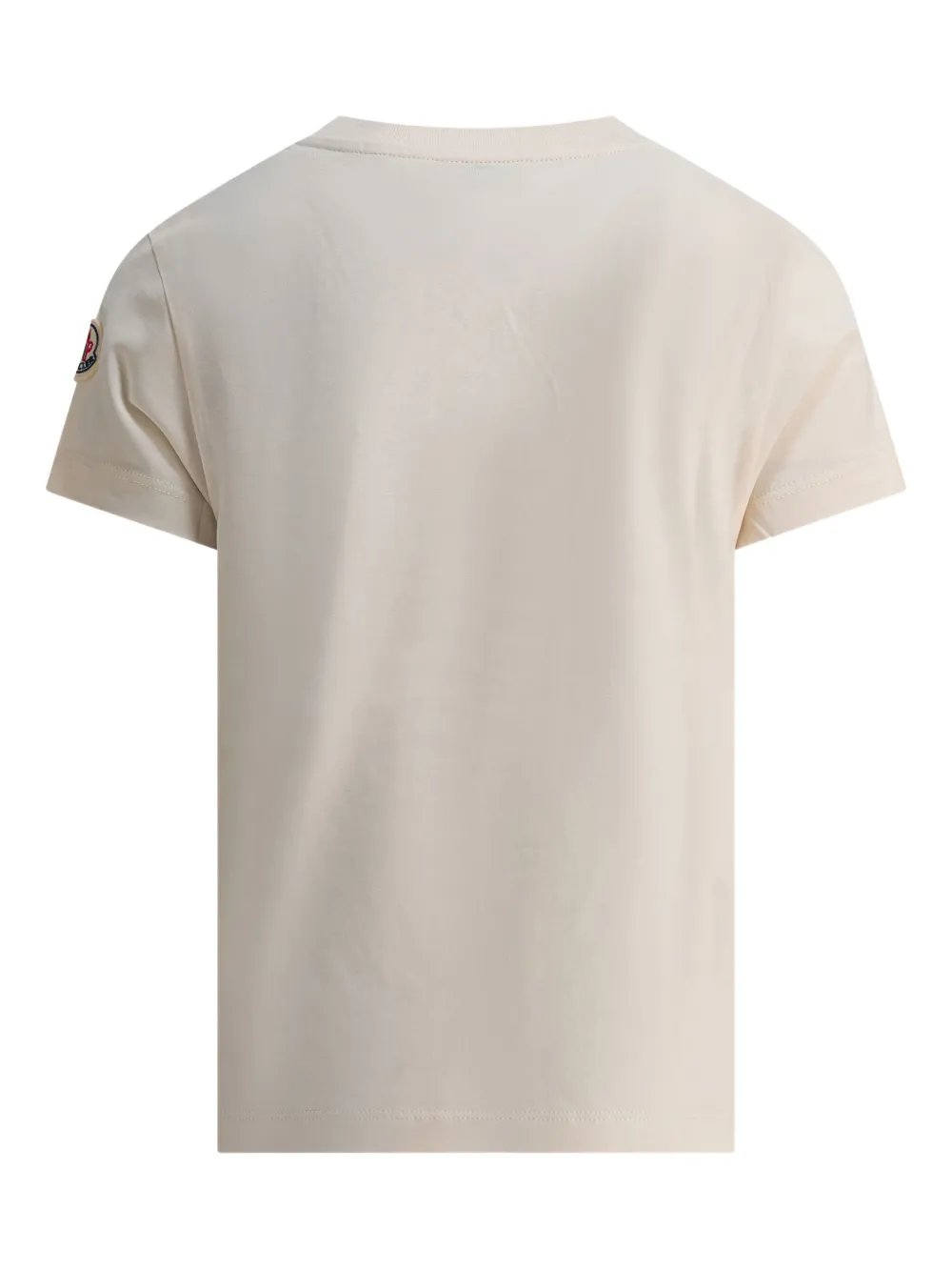 Moncler Enfant logo-embroidered cotton T-shirt | Boys T-Shirts | Image 2