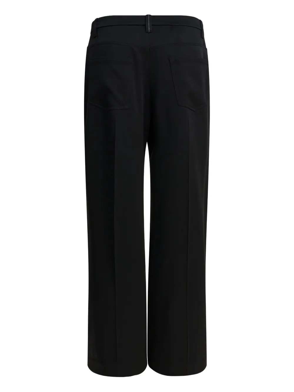 Brunello Cucinelli pleated pocket trousers - Zwart