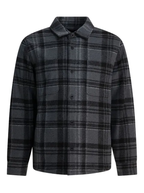 Vince checked shirt jacket
