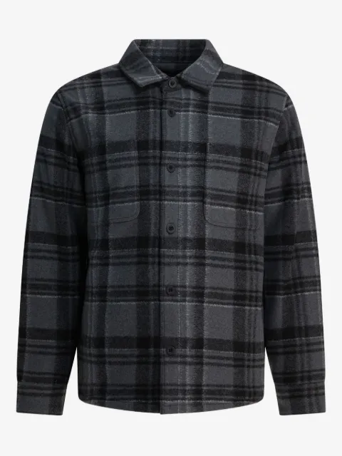 Vince checked shirt jacket